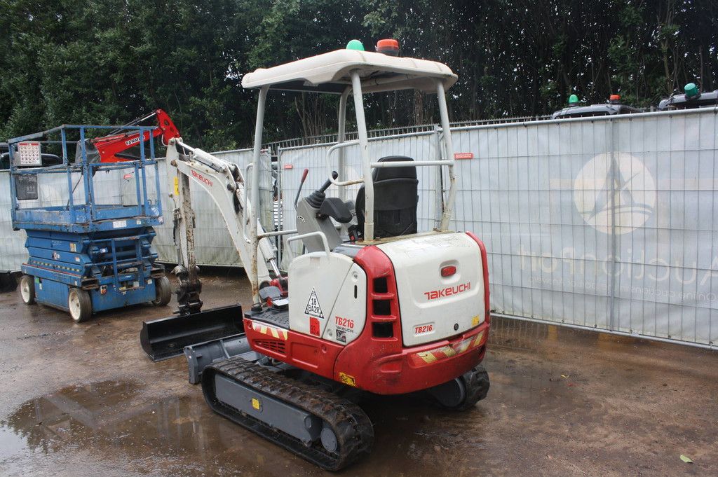 Mini excavator Takeuchi TB216 Diesel 11.5kW 2020