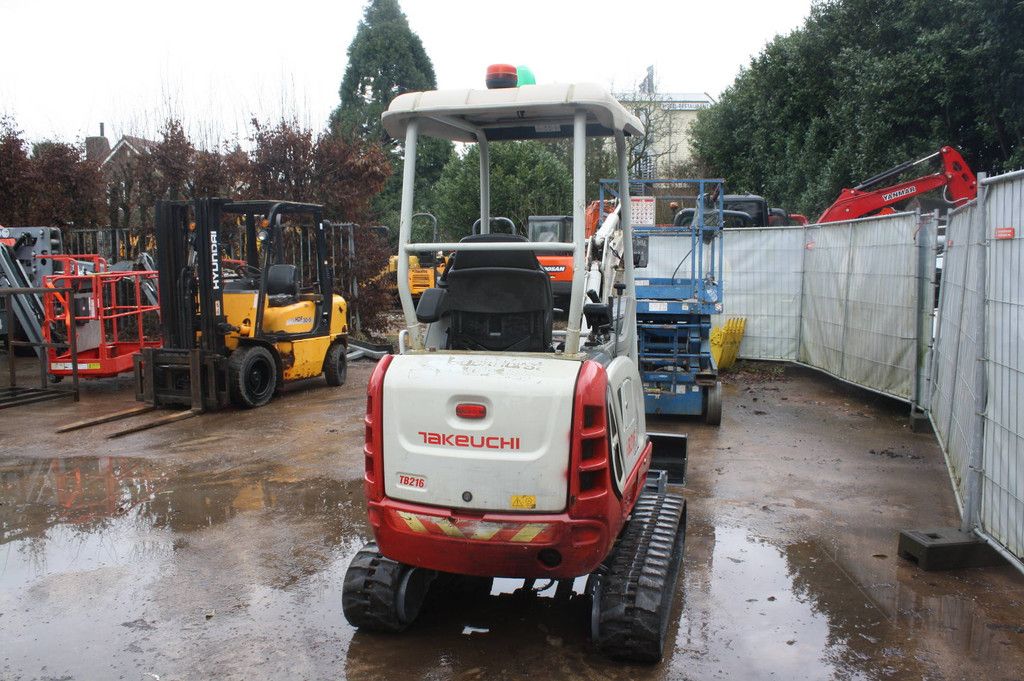 Mini excavator Takeuchi TB216 Diesel 11.5kW 2020