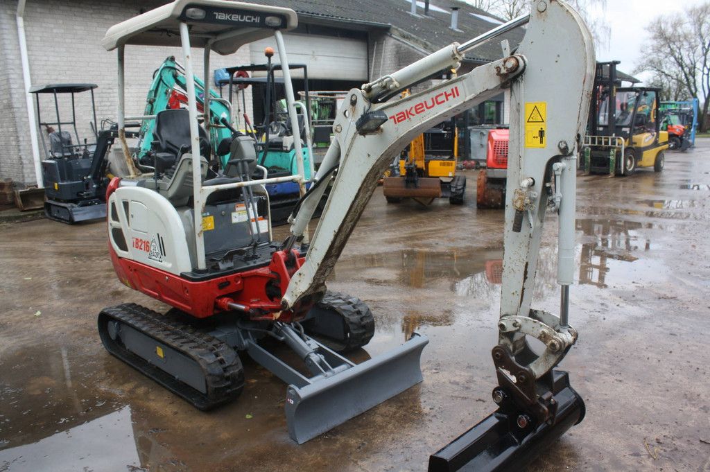 Mini excavator Takeuchi TB216 Diesel 11.5kW 2020