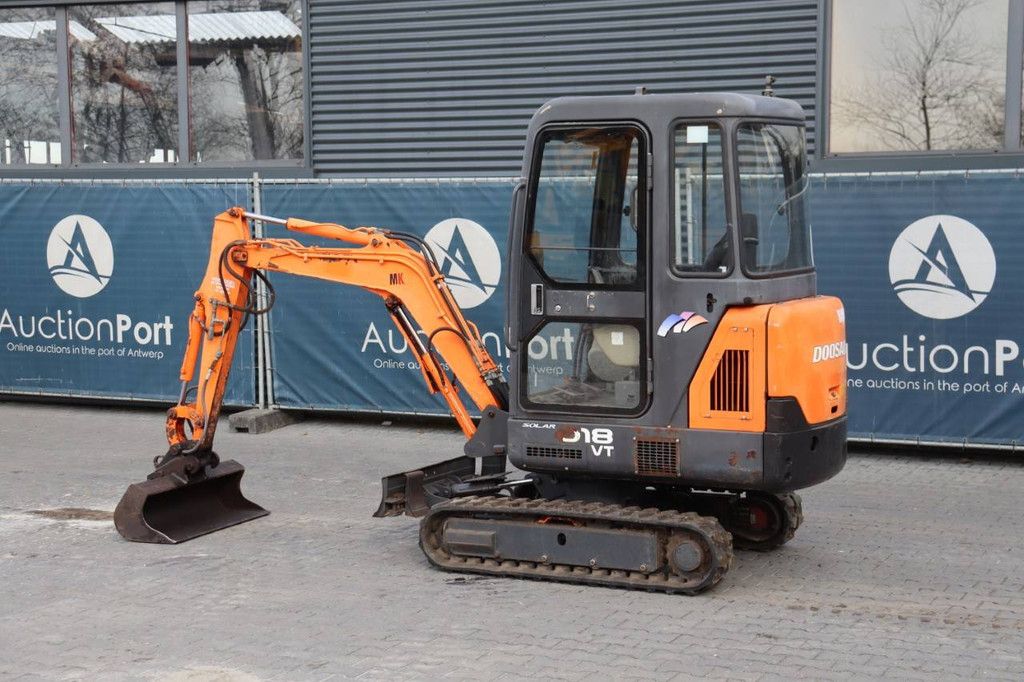 Doosan D18 VT Diesel Crawler Excavator