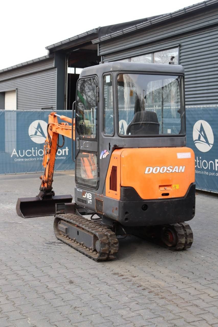 Doosan D18 VT Diesel Crawler Excavator