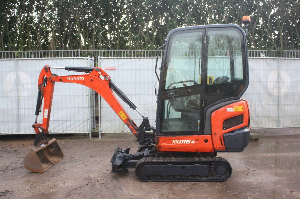 Mini excavator Kubota KX016-4 Diesel 9.6kW 2017