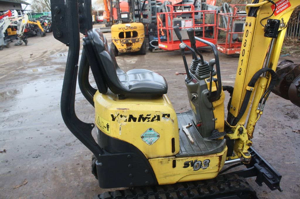 Minibagger Yanmar SV08-1A(S) Diesel 7,7 kW 2013