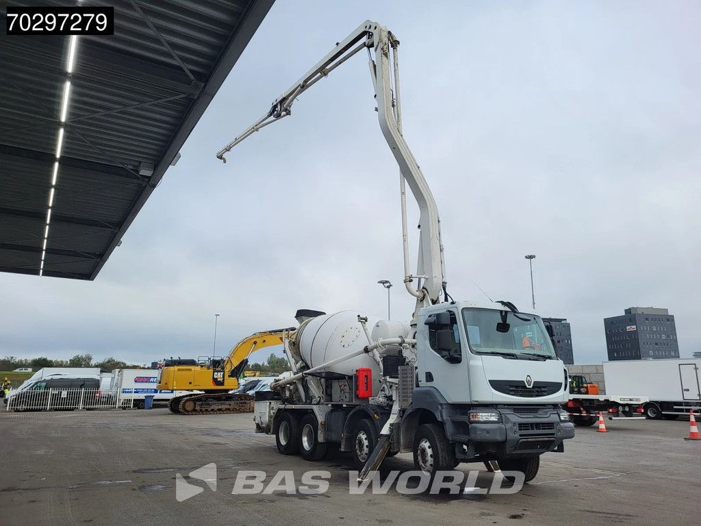 Renault Kerax 8X4 Mecbo M3-23/100-BZ Pomp+Mixer Big-Axle Steelsuspension Euro 5