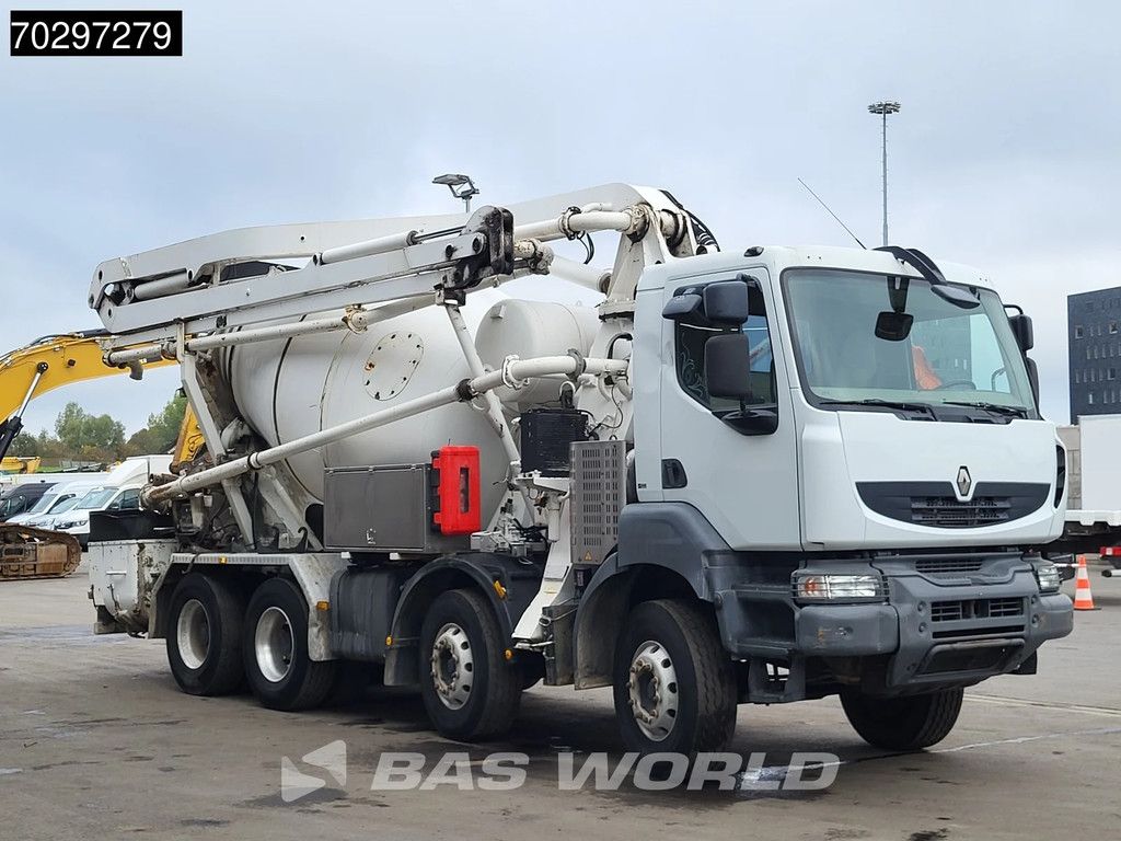 Renault Kerax 8X4 Mecbo M3-23/100-BZ Pomp+Mixer Big-Axle Steelsuspension Euro 5