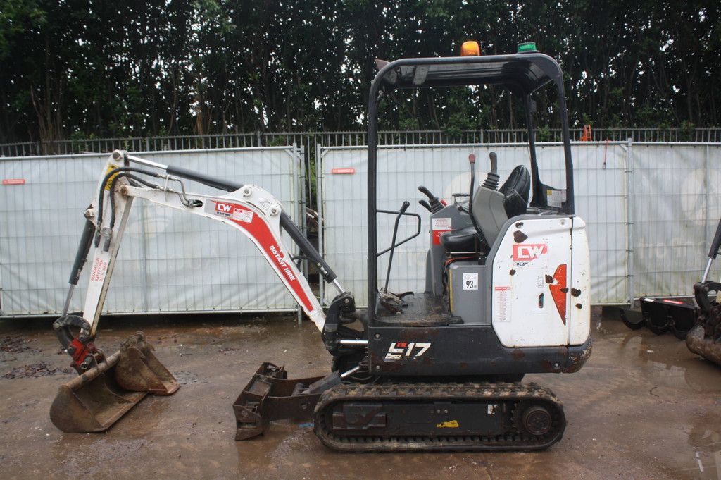 Mini excavator Bobcat E17 Diesel 10.2kW 2021