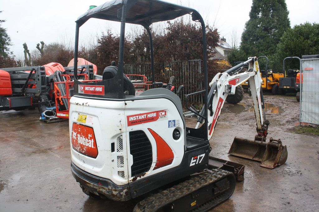 Mini excavator Bobcat E17 Diesel 10.2kW 2021