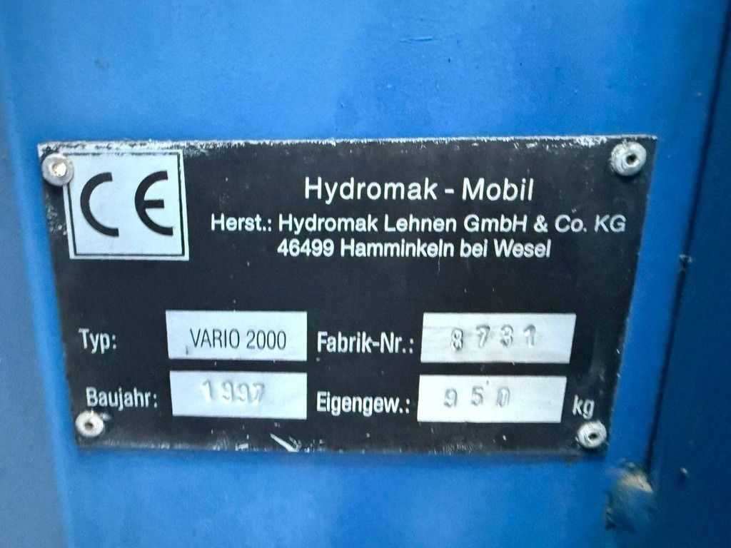 Stone layer Hydromak Vario 2000 Diesel 1997