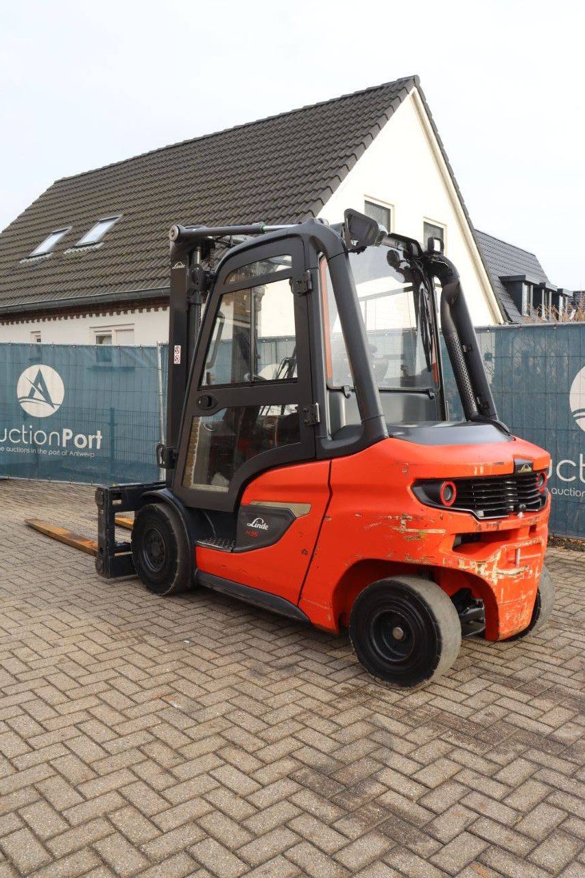 Forklift Linde H35D-01 Diesel 3500kg 7m 2020