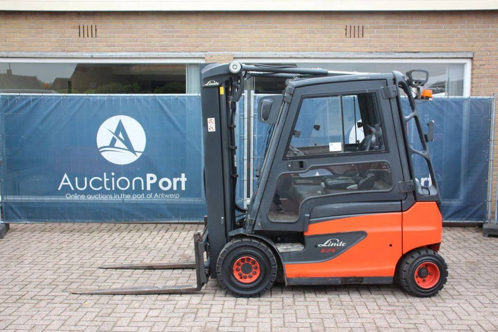 Forklift Linde E25-01 Electric 2500kg 4.7m 2015