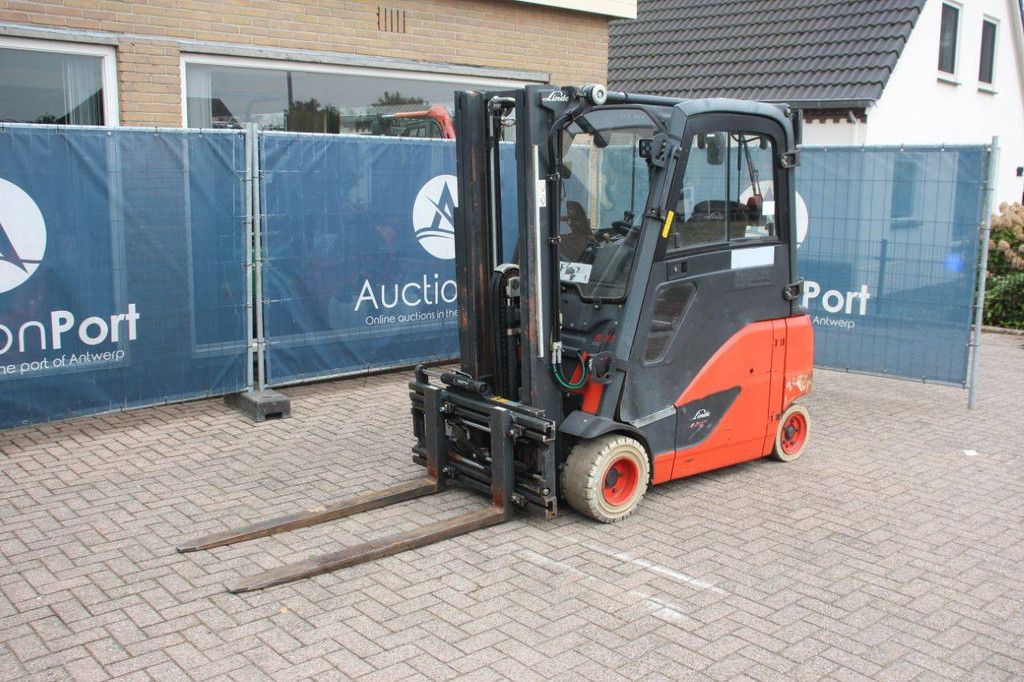Forklift Linde E20PHL-02 Electric 2000kg 4.62m 2016