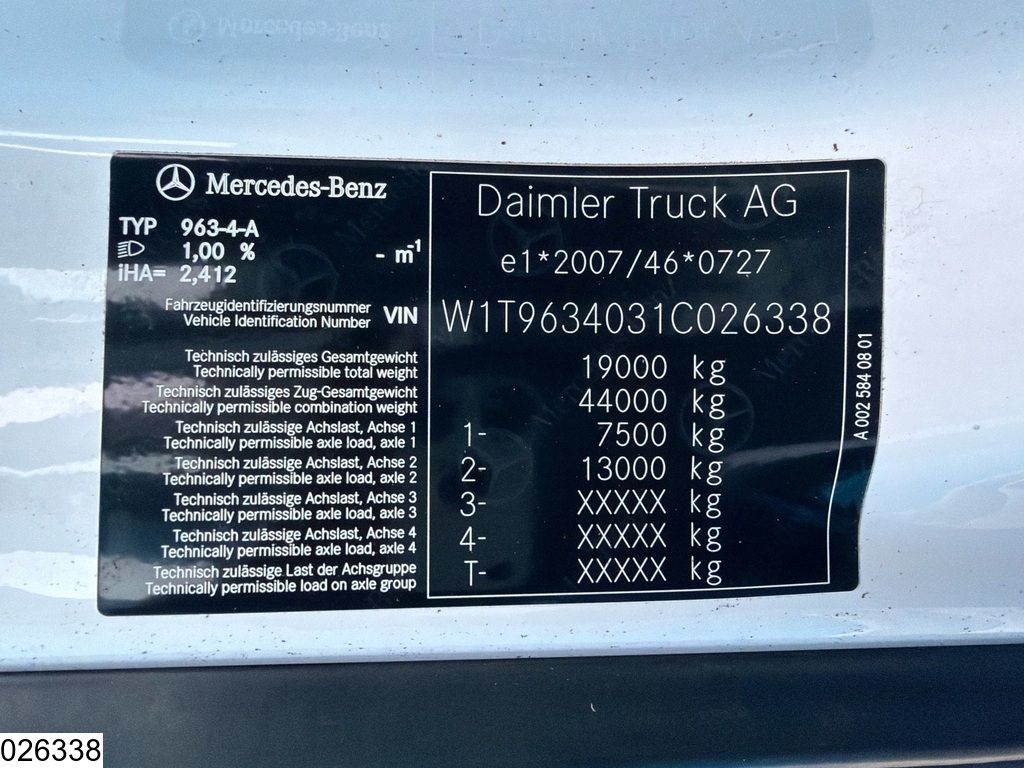 Mercedes Actros 1845 EURO 6d