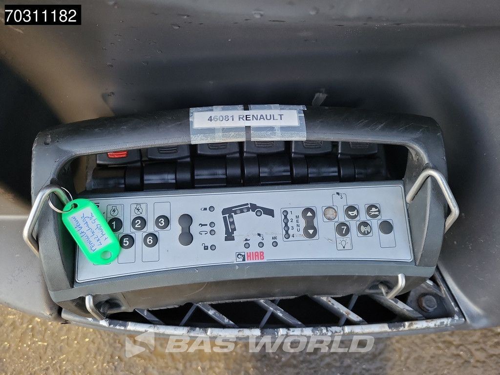 Renault Midlum Midlum 270 4X2 HIAB 099 E -2 HIDUO Kran crane Remote control Automatic Euro 5