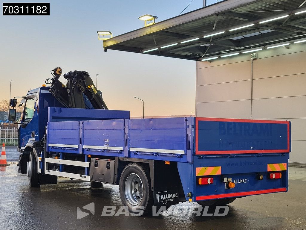 Renault Midlum Midlum 270 4X2 HIAB 099 E -2 HIDUO Kran crane Remote control Automatic Euro 5