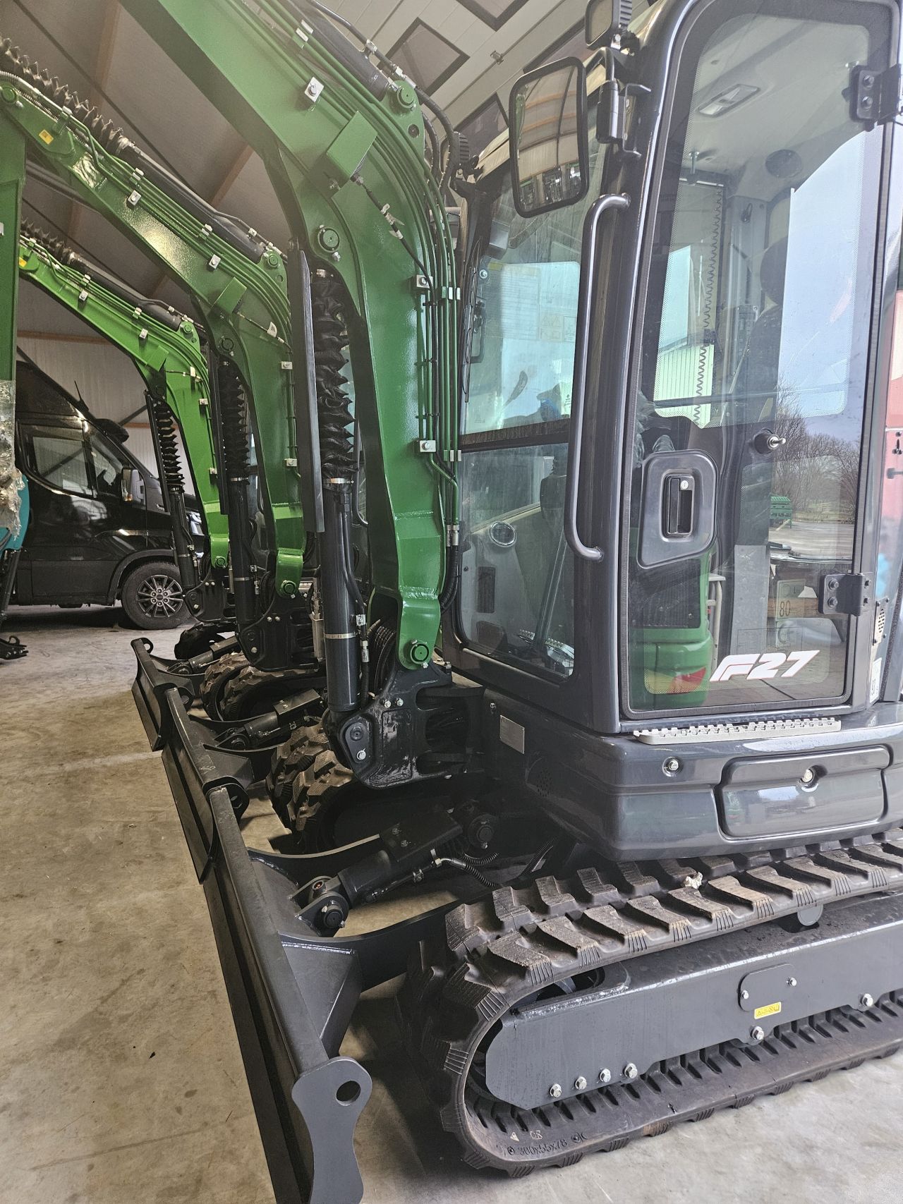 Aameck 2.7 tons graafmachine minigraver