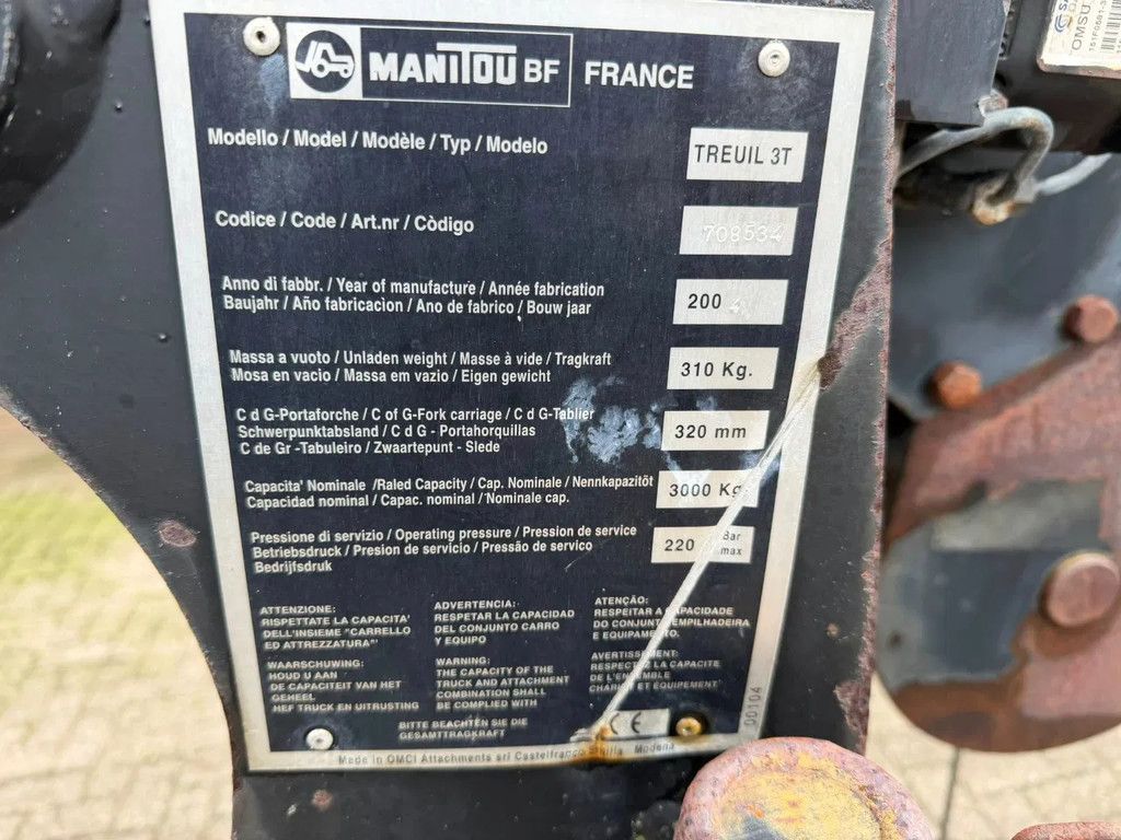 Manitou MT 625 Verreiker Loader