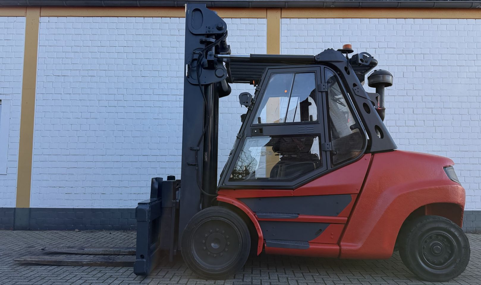 Diesel heftruck Linde H80D/900, Rotator, BJ2020!