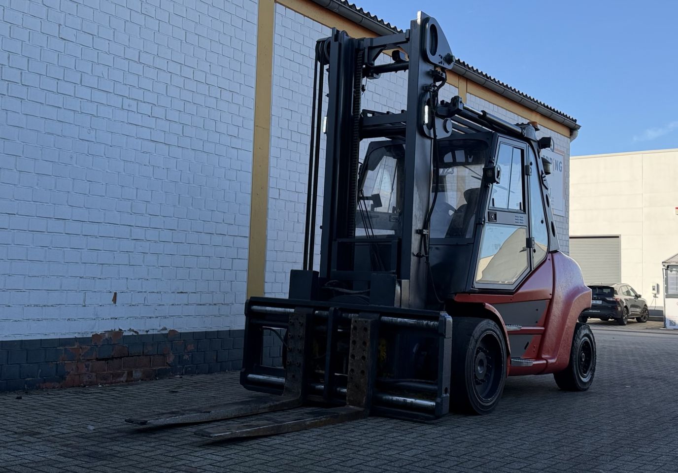 Diesel heftruck Linde H80D/900, Rotator, BJ2020!