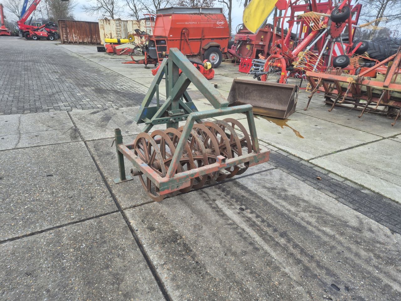 Gebruikte vorenpakker, breedte 1,32 m, accord opname