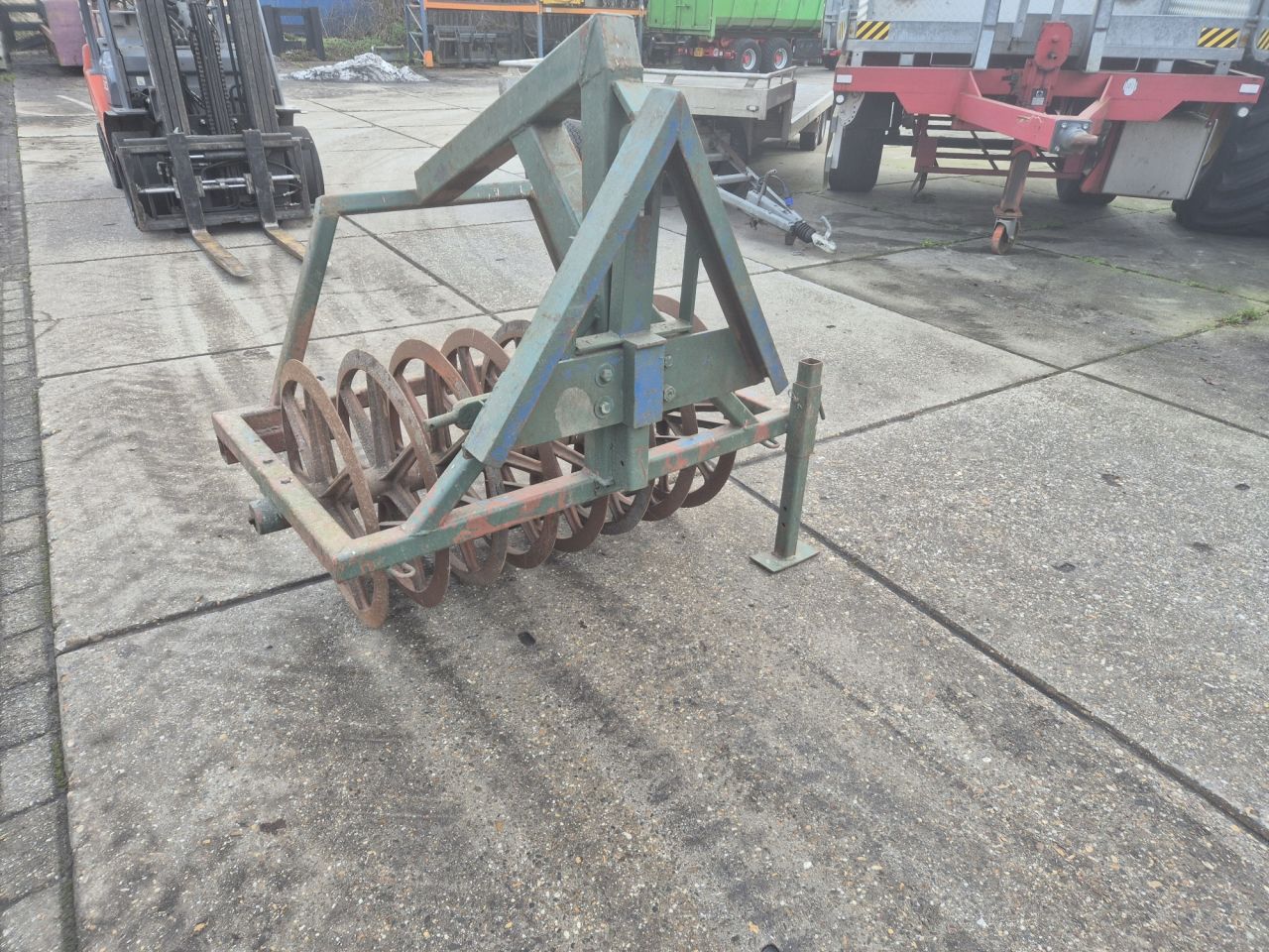 Gebruikte vorenpakker, breedte 1,32 m, accord opname