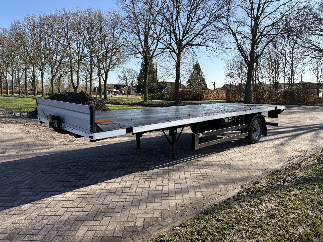 Be oplegger SAXAS vlak breed 2.55 cm