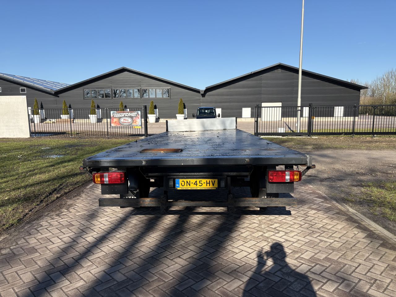 Be oplegger SAXAS vlak breed 2.55 cm