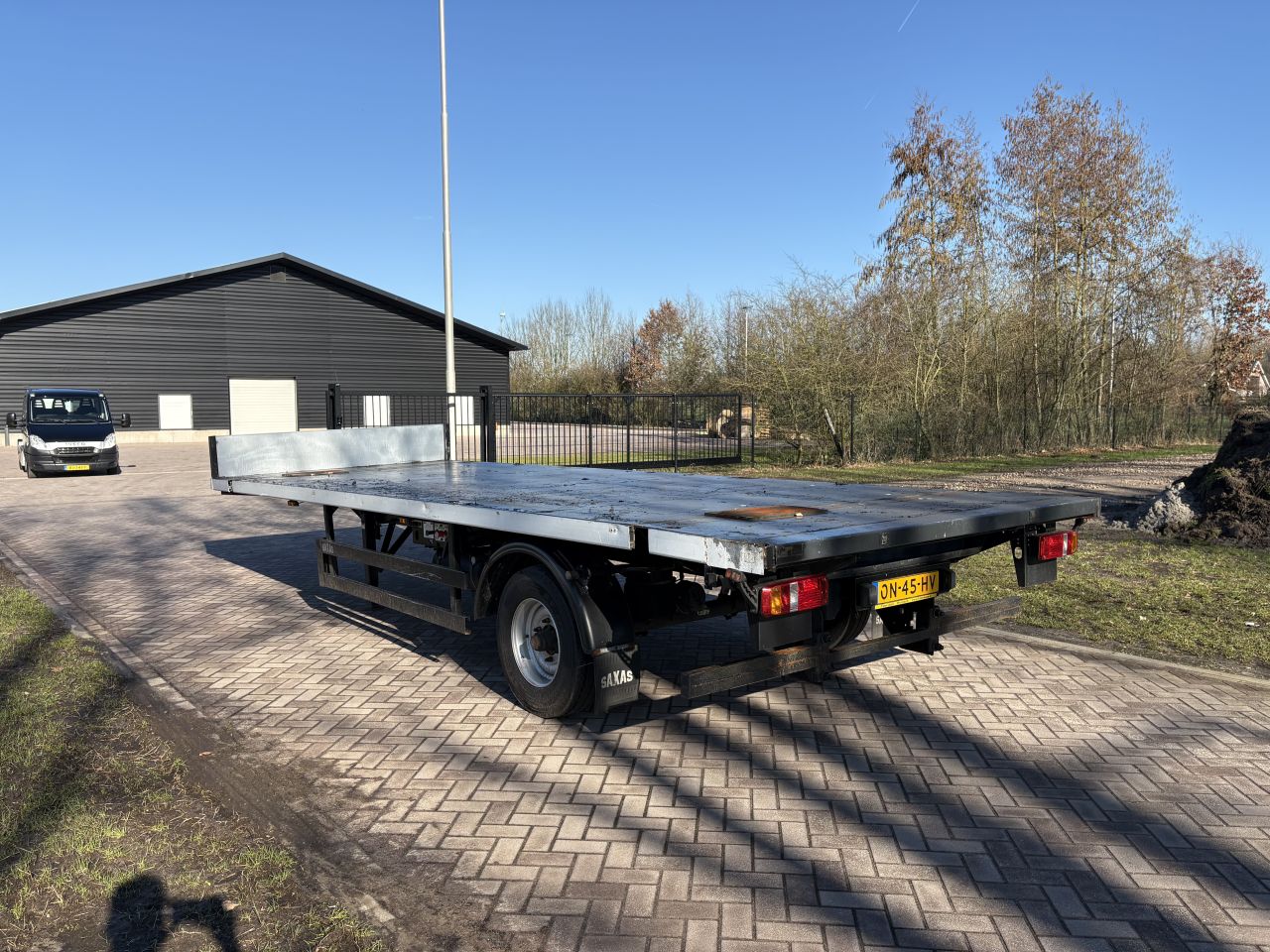 Be oplegger SAXAS vlak breed 2.55 cm