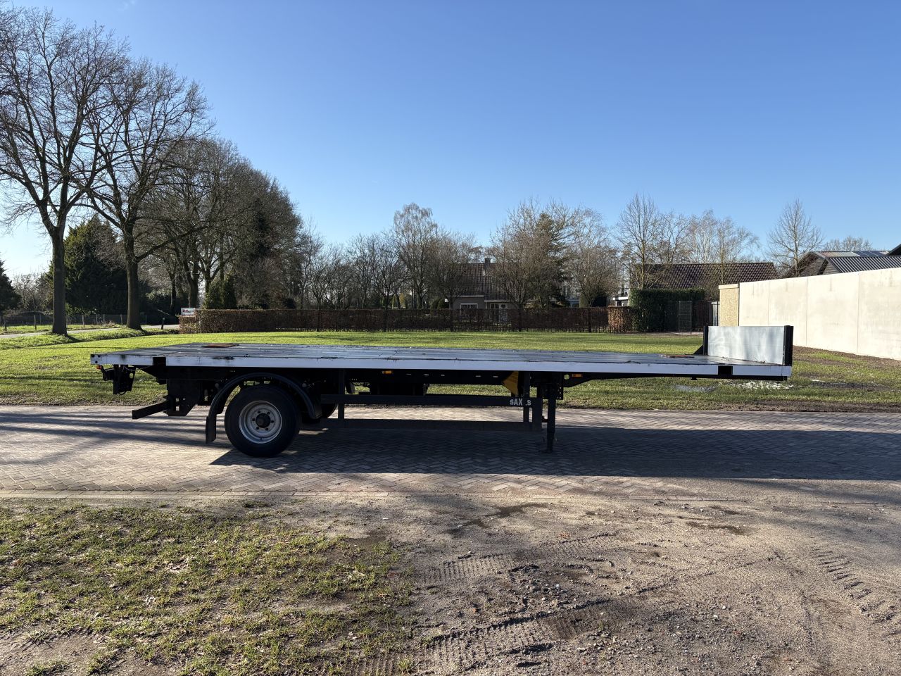 Be oplegger SAXAS vlak breed 2.55 cm