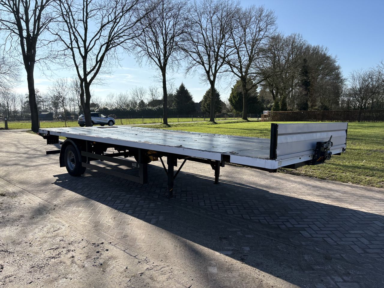 Be oplegger SAXAS vlak breed 2.55 cm