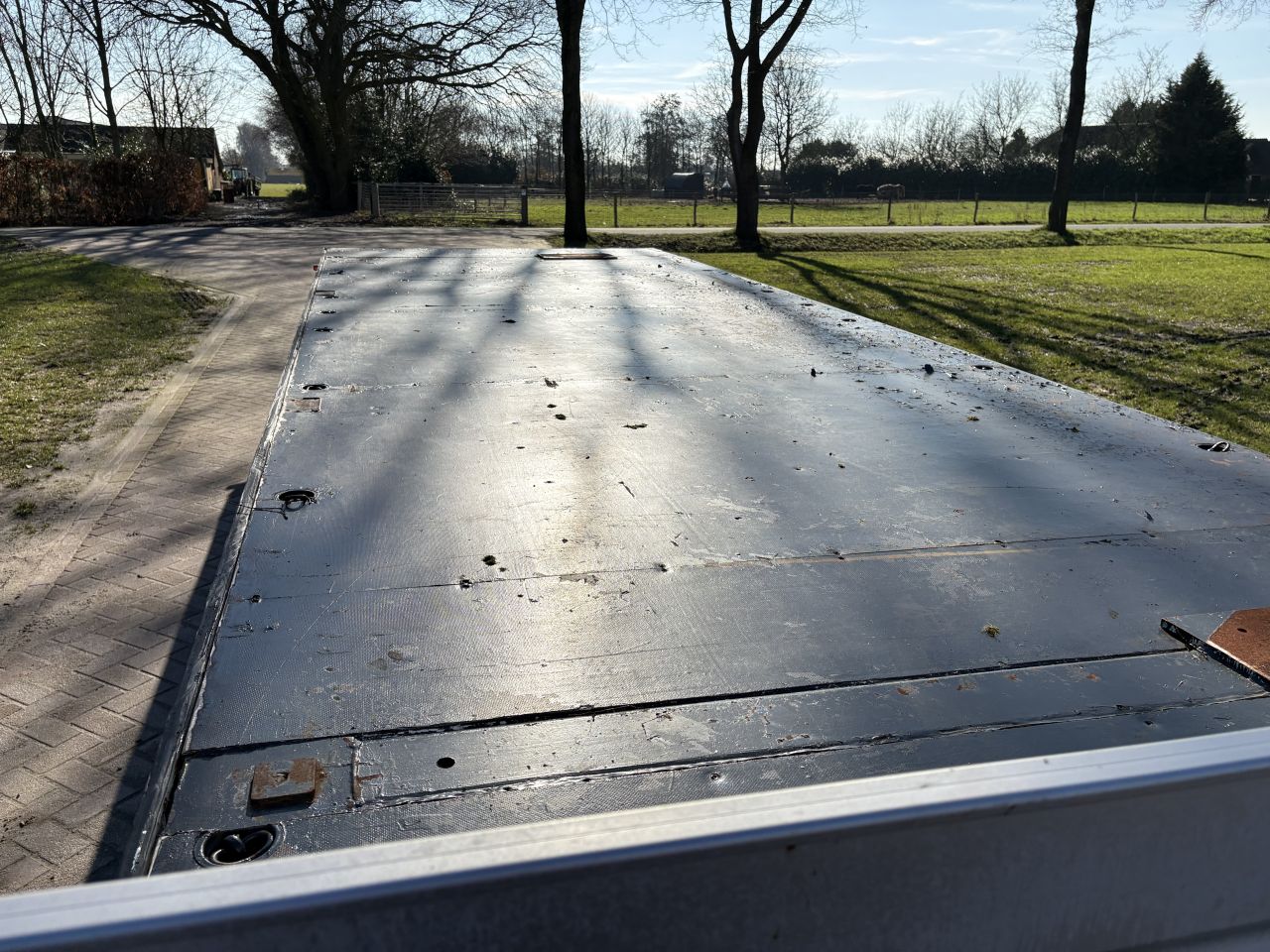 Be oplegger SAXAS vlak breed 2.55 cm