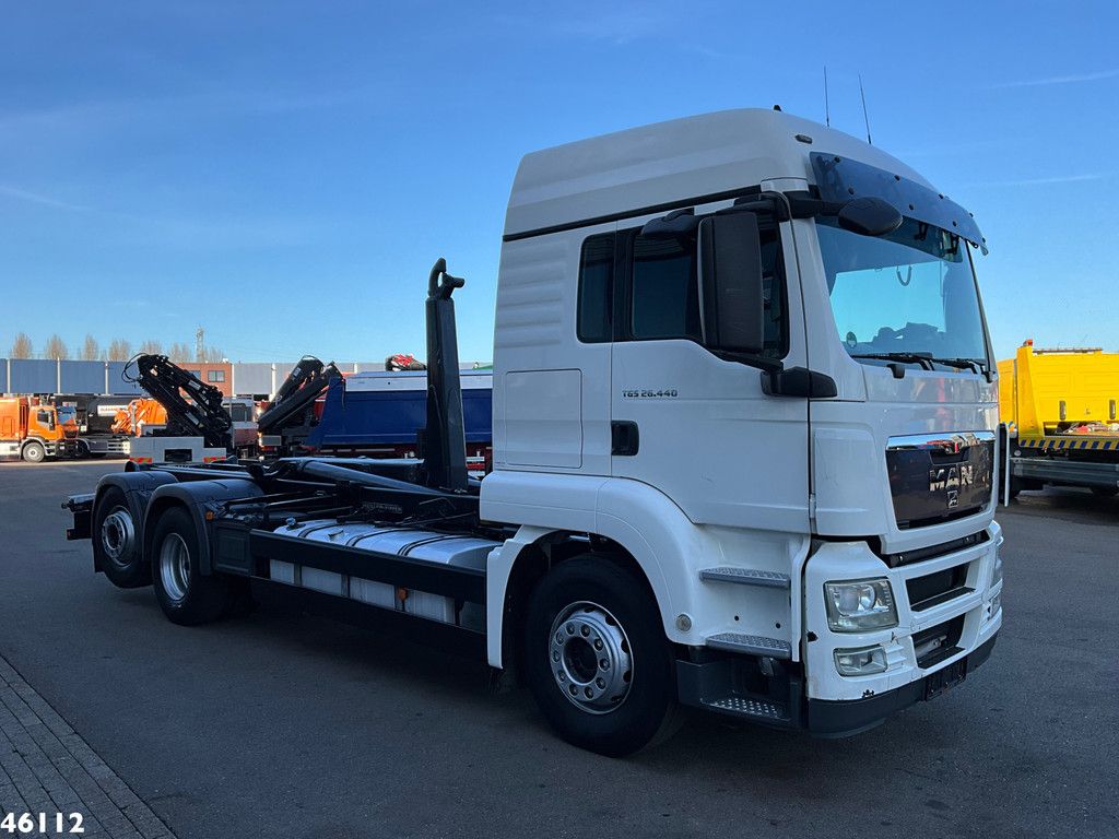 Man TGA 26.440 Euro 5 Meiller 20 Ton haakarmsysteem