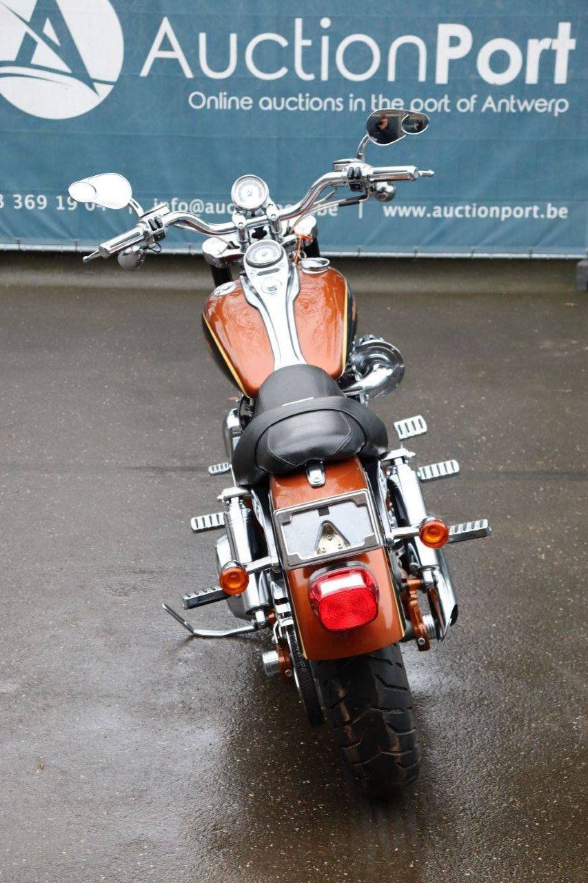 Motorrad Harley Davidson Heritage Dyna Super Glide CVO Benzin 2008