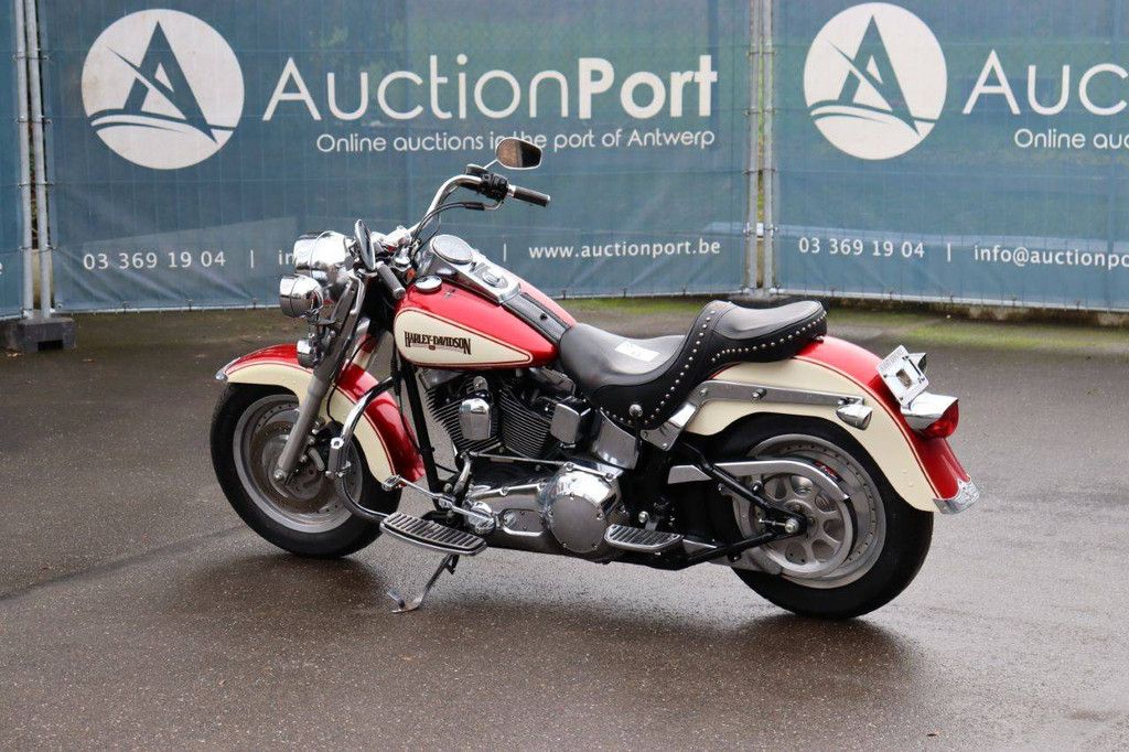 Motorcycle Harley Davidson Fat Boy Petrol 2005