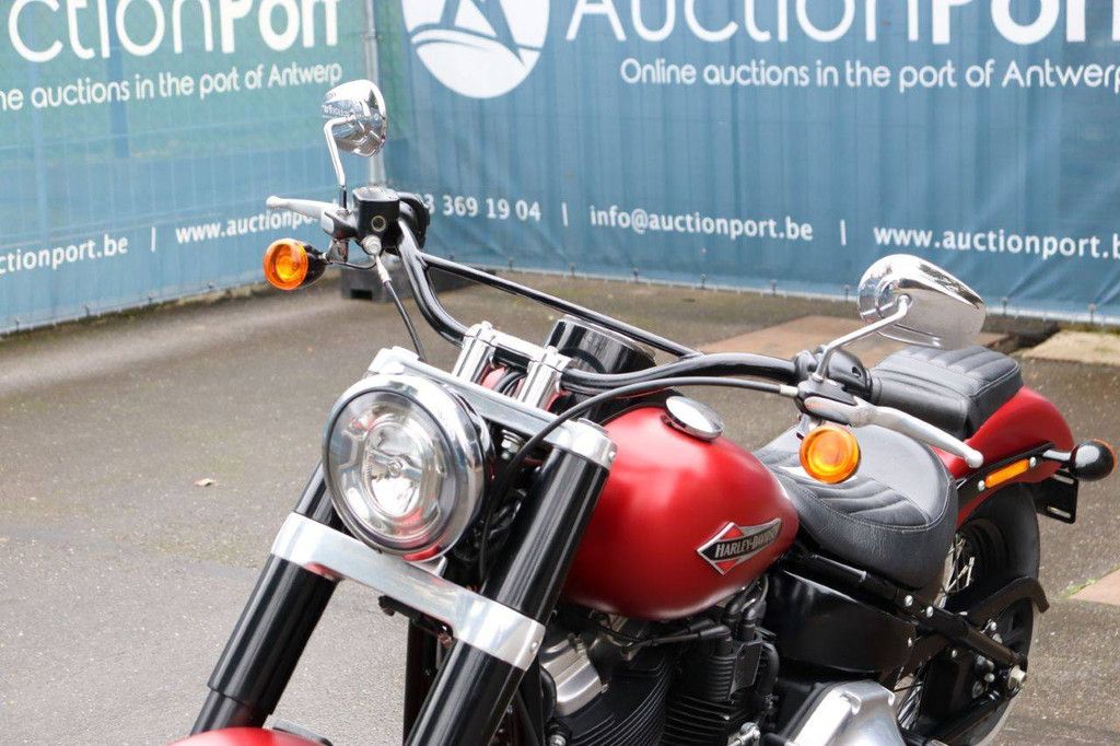 Motorcycle Harley Davidson Softail SLM Petrol 2021