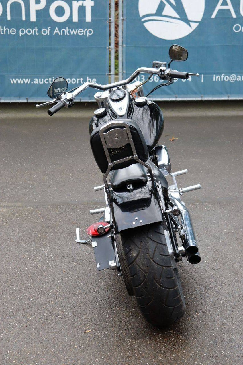 Motorrad Harley Davidson Softail Chopper Benzin 2006