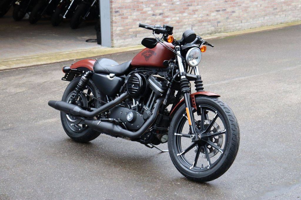 Motorcycle Harley-Davidson XL 883 Iron Petrol 2017