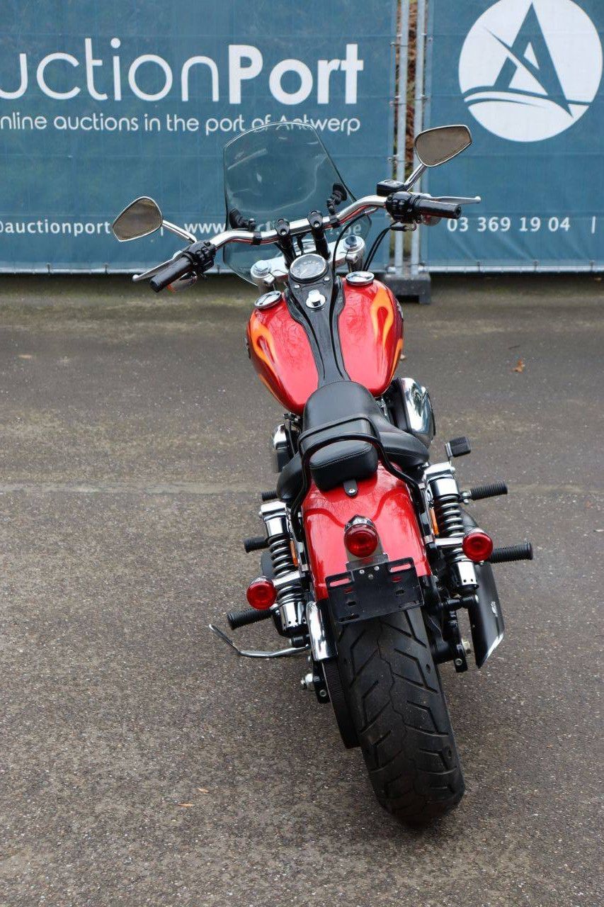 Motorcycle Harley Davidson Dyna Wide Glide Petrol 2012