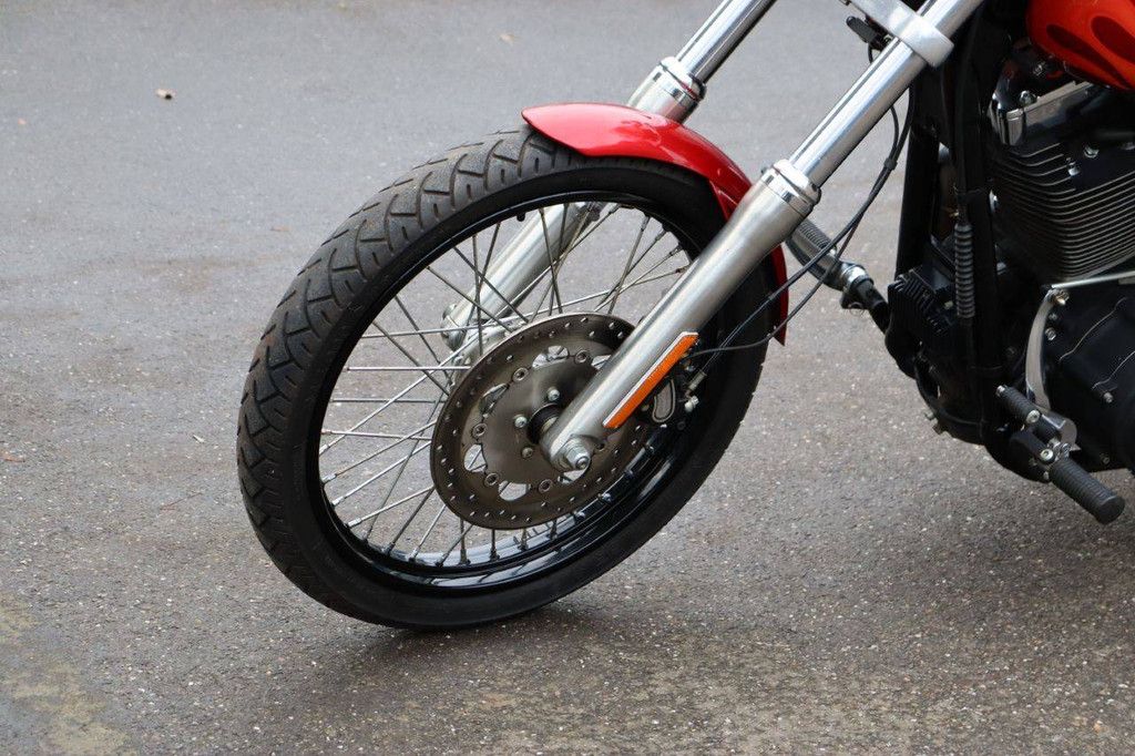 Motorcycle Harley Davidson Dyna Wide Glide Petrol 2012