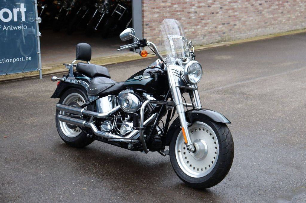 Motorrad Harley Davidson Fat Boy Benzin 2008