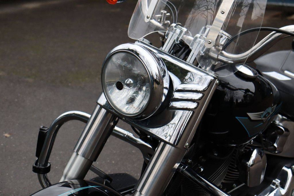 Motorrad Harley Davidson Fat Boy Benzin 2008