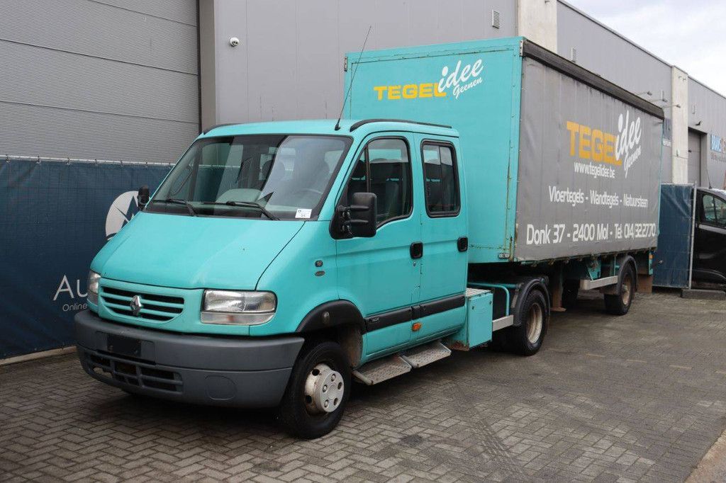 Sattelzugmaschine Renault Mascott Diesel 107 kW, Baujahr 2003, mit Noyens-Anhänger