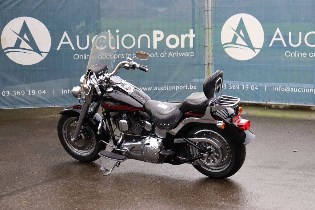 Motorcycle Harley Davidson Fat Boy Petrol 2009