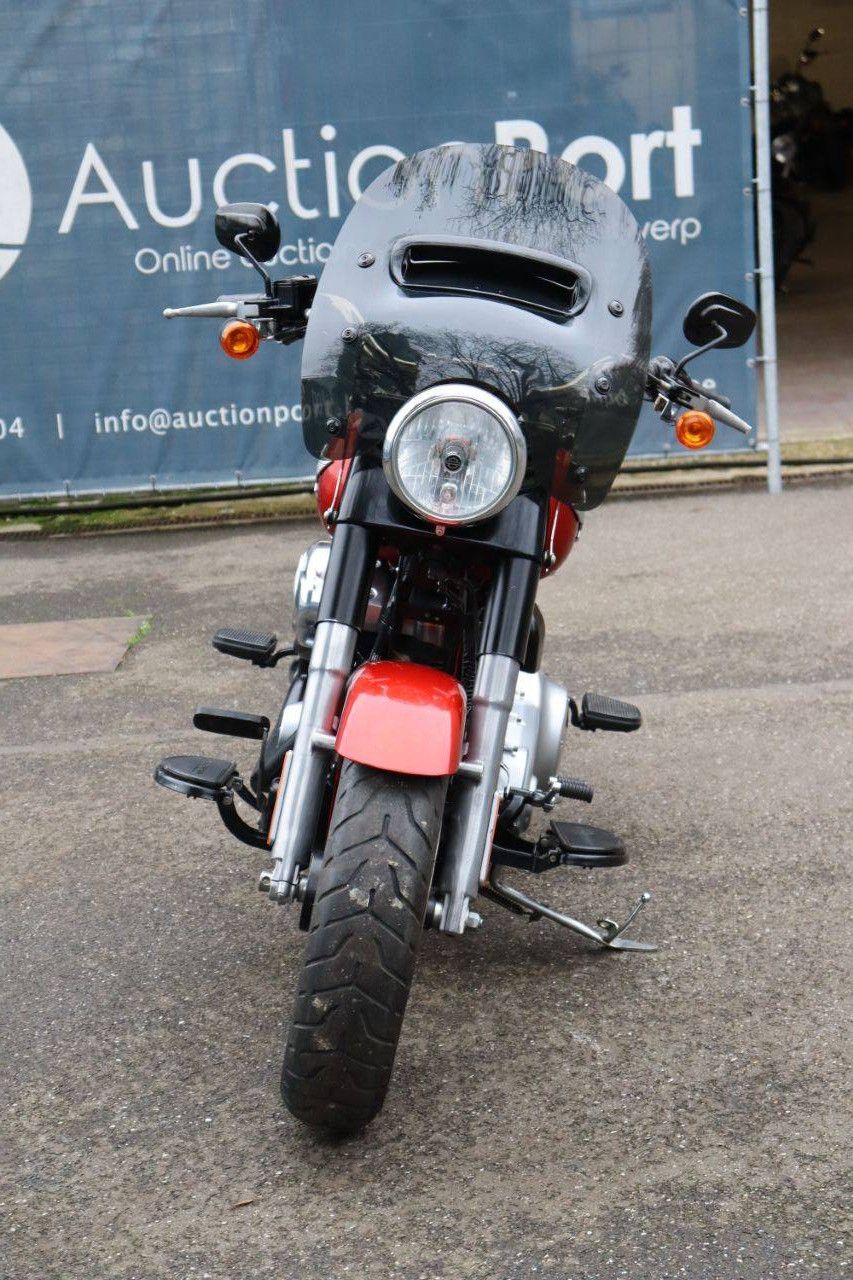 Motorrad Harley-Davidson Fat Boy Lo Benzin 2014