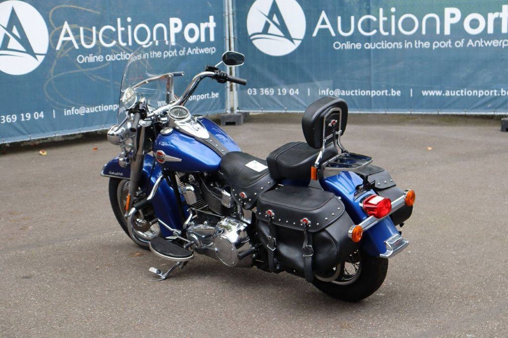 Harley-Davidson Heritage Softail Classic Petrol 2015