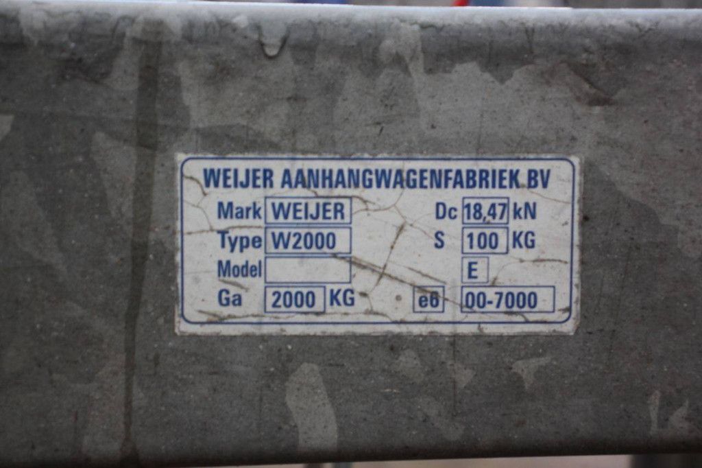 Horse trailer Weijer W2000F 2008 (Margin)