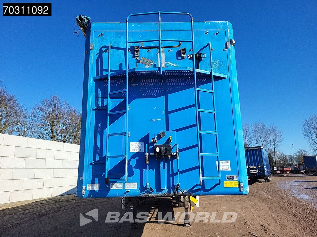 Kraker CF-Z 3 axles 92m3 Lifting Axle 10mm