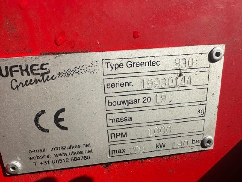 Greentec Ufkes 930 / 8