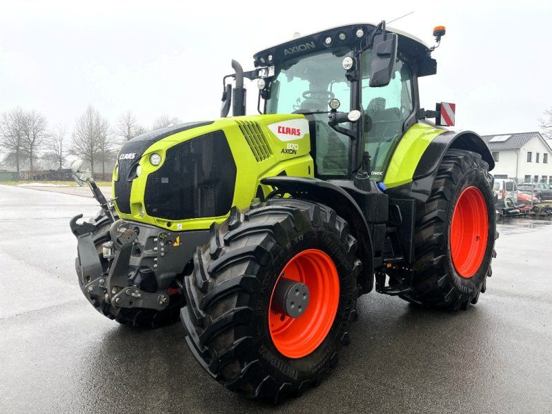 Claas AXION 870 CMATIC CEBIS, FKH + FZW, GPS, TRIMBLE, nur 1.119 h !