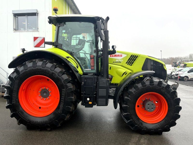 Claas AXION 870 CMATIC CEBIS, FKH + FZW, GPS, TRIMBLE, nur 1.119 h !