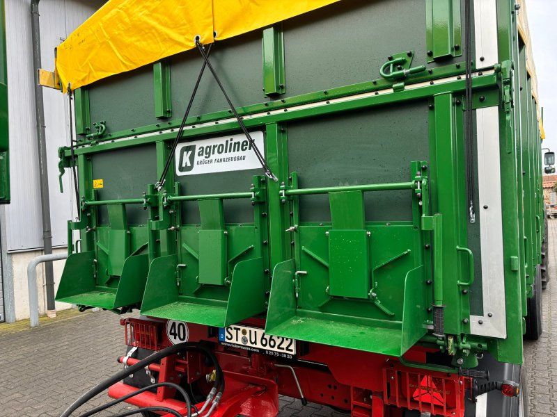 Kröger 18to Kunststoffbordwand ohne Portal Interne Nr. 40754